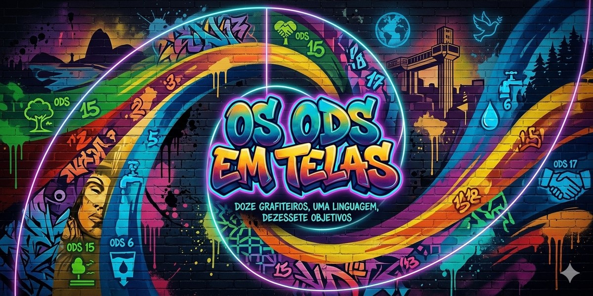 Os ODS em Telas — Doze grafiteiros, uma linguagem, dezessete objetivos